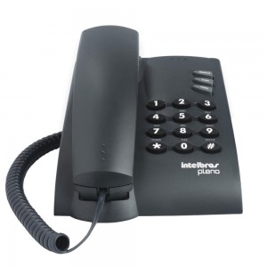 TELEFONE INTELBRAS PLENO PRETO - 4080051 