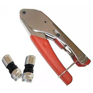 Alicate de Compressao GV P/ Crimpar RG-59/RG-6 