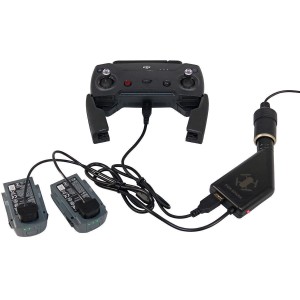 Carregador veicular Drone spark inteligente 3 em 1  