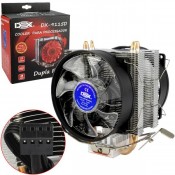 Cooler Game Duplo Fan Com 15 Leds Para CPU Azul DX-9115d