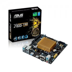 Placa Mãe Asus J1800I-C Cel Dual/DDR3/Sodimm/HDMI/VGA/mini IT - PN # J1800I-C/BR