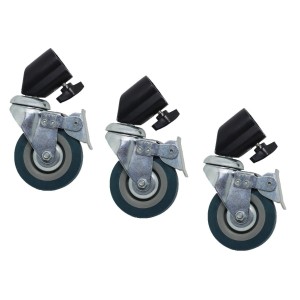 Kit Rodinhas P/ Tripé De Iluminação Tipo Dolly Greika 25MM 