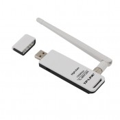 Adaptador Tplink USB Wless N150 1Ant dBi c/ alto ganho des - PN # TL-WN722N