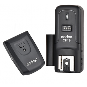 RADIO AUTO FLASH  REMOTO 16 CANAIS ( TRANSMISSOR+RECEPTOR ) - Para Flash de estudio e Speedlite