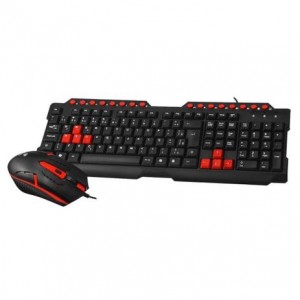 Teclado E Mouse Gamer GAMING GK- 20BK Usb - Pronta Entrega
