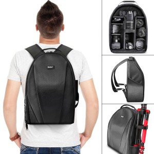 Mochila Vivitar para câmeras DSLR lentes suporte para tripe 