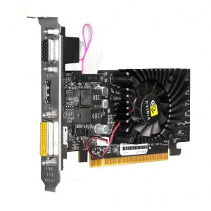 Placa de Video PCI NVIDIA GEFORCE GT-210 520MHZ 64BIT 1GB HDMI VGA DVI DEX PV-02