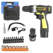 Parafusadeira E Furadeira A Bateria 12v Sem fio LE-968