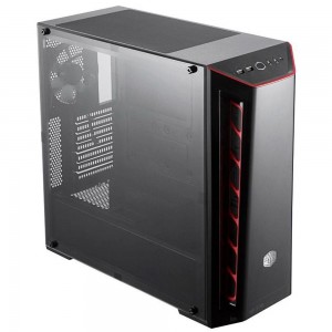 GABINETE COOLER MASTER MASTERBOX MB520 VERMELHO LATERAL DE ACRILICO ATX MICRO-ATX MINI-ITX - MCB-B520-KANN-S00