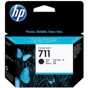 CARTUCHO HP PLOTTER 711 P/ T120 E T520 - PRETO 80ML - CZ133AB
