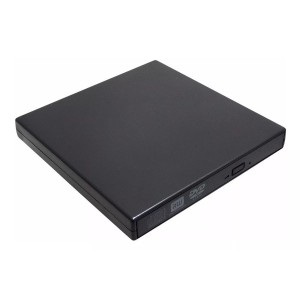 Gravador DVD Externo OEM tecnologia Panasonic Slim Preto - PN # DVD125