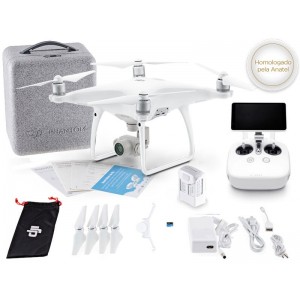 Drone DJI Phanthom 4 ADVANCED+ controle C/tela ntegrada Nacional Anatel CP.PT.000703