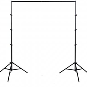 Suporte Fundo Infinito Fotográfico Ys504 + Grampos 3x3m