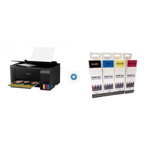Multifuncional Epson L3150 + Kit Tinta Sublimatica