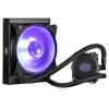 WATER COOLER COOLER MASTER MASTERLIQUID ML120L RGB BOMBA DE CAMARA DUPLA 2 FANS PWM DE 120MM RGB - MLW-D12M-A20PC-R1