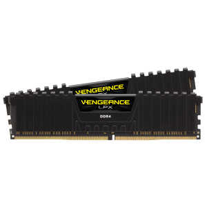 Kit Memoria Corsair Veng RGB 2x8GB 3000MHz DDR4 C16 Preta 