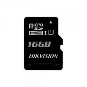 Cartão Memoria Micro SD Hikvision 16GB + 1 Adpt. Class 10 - PN # HS-TF-C1(STD)/16G/Adapter