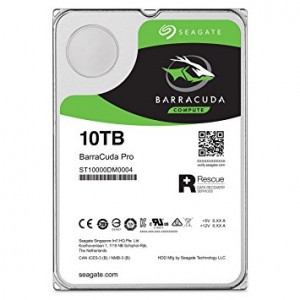 HD SEA SATA 10TB 256MB 7200RPM BarraCuda Pro 6Gb/s - PN # ST10000DM0004