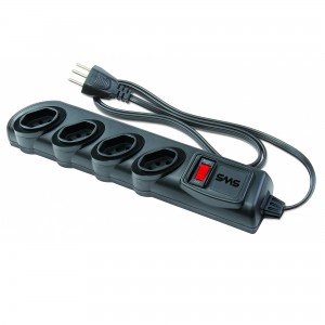 Filtro de Linha SMS Bivolt 4 Tomadas 3 metros - PN # 62329