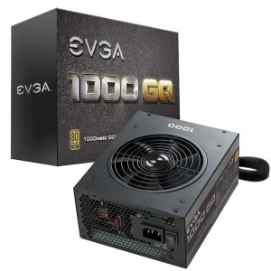 Fonte EVGA 1000GQ 80+ GOLD 1000W Semi Modular - PN # 210-GQ-1000-V1 ( Sem Cabo De Força )