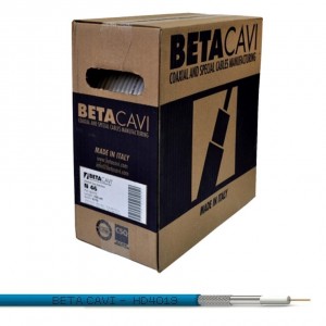 Cabo Coax BETA CAVI HD 4019 SC200 (200 MTS) AZUL - PN # 00210110200