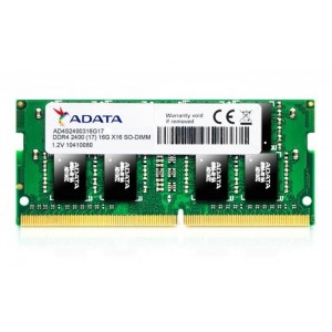 Memoria Note A-DATA 4GB 2400MHz CL17 DDR4 1.2V SODIMM - PN # AD4S2400J4G17-S