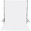 Fundo Infinito Tecido Algodão "Muslin" branco Cromakey DIIMS 3x5MT
