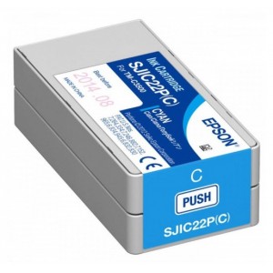 Cartucho de Tinta Ciano Epson CW C3500 - C33S020581