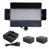ILUMINADOR LED PARA CAMERAS DSLR BICOLOR PT-30B PRO II