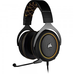 Headset Corsair HS60 PRO Gaming virtual 7.1 surround Yellow - PN # CA-9011214-NA