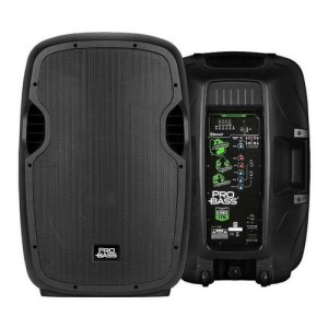 Caixa Amplificada Ativa 15 Bt/usb/radio/ 800w Probass Nota Fiscal