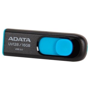Pen Drive A-Data UV128 16GB Azul - PN # AUV128-16G-RBE