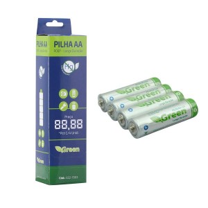 Pilha Green Manganes AAA R03P - ( 15 Pack c/4 Pecas )