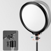 Iluminador Led Ring Light 12 Make Fotos Selfie Youtuber Live