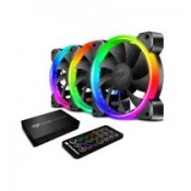 Ventilador Cougar HPB 120 PWM HDB RGB KIT 3 x 120mm c/Contr.