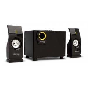 Caixa de Som Maxprint 2.1 c/Subw 15W Leitor SD/USB Pre/Ama - PN # 60-1026-6