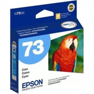 Cartucho Tinta Epson Ciano - T073220-BR