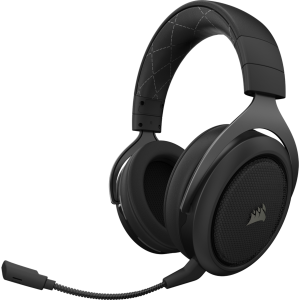 Headset Corsair HS70 Wir. Gaming 7.1 surround Carbon - PN # CA-9011179-NA