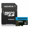 Cartão Mem MicroSDXC A-Data 128GB + Adpt. CL10 Vel100/25MB/s 