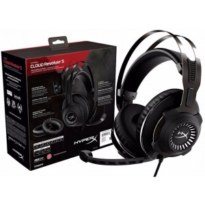 Headset HyperX Cloud Revolver S Surround 7.1 Gaming Preto - PN # HX-HSCRS-GM/NA