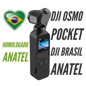 OSMO POCKET MARCA DJI BRASIL ANATEL CP.ZM.00000097.01 