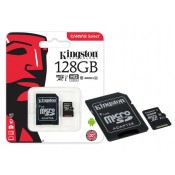 Cartão de memória MICROSD Kingston Canvas  128GB classe10