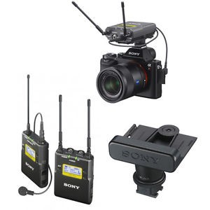 Microfone Sony Uwp-d16 30 Lapela Sem Fio+plug-on Digital Lavalier Combo Wireless Microfone UWPD1630 