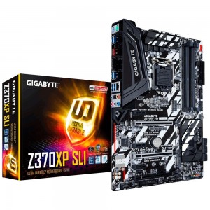 Placa Mae Gigabyte Z370XP SLI (1151-8ª Ger/DDR4/PCI-E/ATX) - 8º / 9º Geração PN # Z370XP SLI