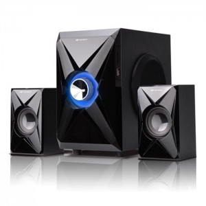 Caixa de Som C3TECH 2.1 SP-260BK C/FM/SD/USB 40W RMS - PN # 404040580101
