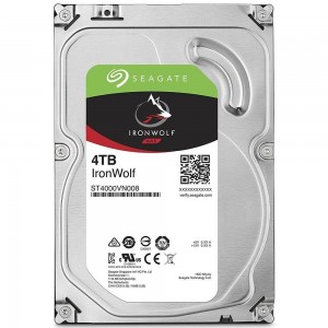 HDD SEAGATE IRONWOLF 4 TB P/ NAS - ST4000VN008