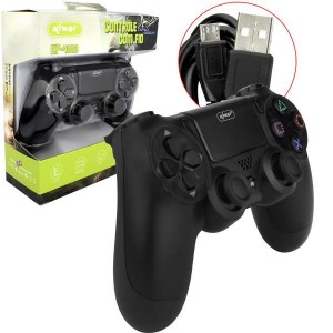 Controle Para Ps4 Com Fio Preto KP-4028