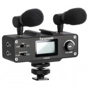 SISTEMA DE MICROFONIA COM 02 MICROFONES EM ESTEREO