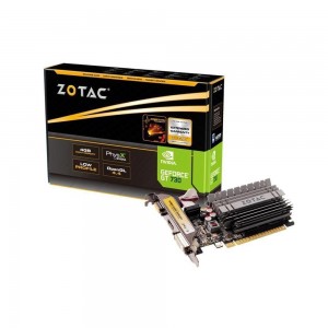 PL Video Zotac Nvidia GT730 4GB DDR3 64 BITS HDMI/DVI/VGA