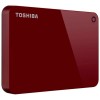 HDD EXTERNO PORTATIL TOSHIBA CANVIO ADVANCE 2TB VERMELHO - HDTC920XR3AA
